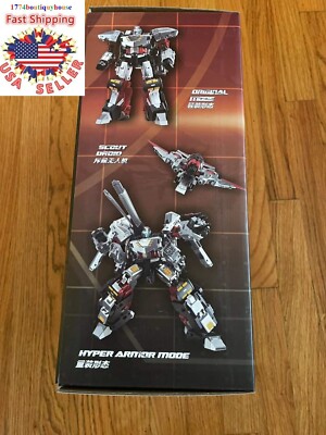NEW BOX Mega tron TFC STC-02 Tyrant Dominator TRANSFORMER mode