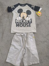 Kids Mickey Shirt and Shorts