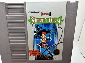 Castlevania 2 Simon&rsquo;s Quest (Nintendo NES) gioco autentico testato quasi nuovo + custodia