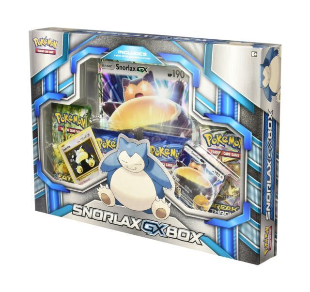 POKEMON BOX SNORLAX-GX, Pokemon em Promoção