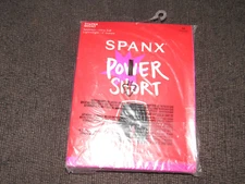 NWT New SPANX Power Shorts Black Sz 3X Shaper Shorts Seamless Soft 6" Inseam