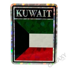 Kuwait Sticker / Kuwait Flag Sticker / "3 x 4" Kuwait Sticker