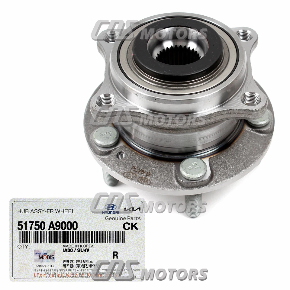 ⭐GENUINE⭐ Front Wheel Hub & Bearing for 2015-2021 Kia Sedona 51750A9000 Foto 3 de 4