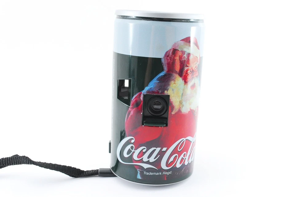 🚀🎁 РЕДКИЙ дизайн! 《КАК НОВЫЙ》Игрушечная банка Coca-Cola 35 мм пленочная камера Рождество ЯПОНИЯ✈ - Изображение 4 из 4