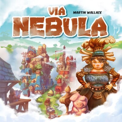 VIA NEBULA Board Game by Martin Wallace/Asmodee Games SEALED!! Paper or Plastic
