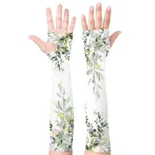 Gardening Sleeves for Women Leaf Sleeves to Cover Arms Sleeves Anti Green