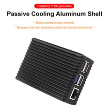 Passive Cooling Aluminum Shell Raspberry Pi5 Metal Shell Aluminum Alloy Box A B9