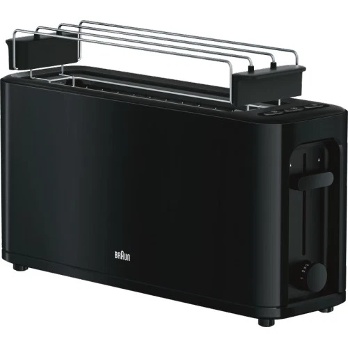 Braun Domestic Home HT 3110 BK PurEase Schwarz Langschlitz-Toaster 1.000 Watt