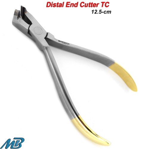Dental Orthodontic TC Hard Wire & Distal End Cutter Bracket Forceps Mathieu Set - Picture 3 of 6