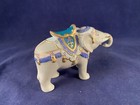 PG Porcelain BOHO Elephant Figurine Hand Painted Princeton Gallery New with Box — photo 4