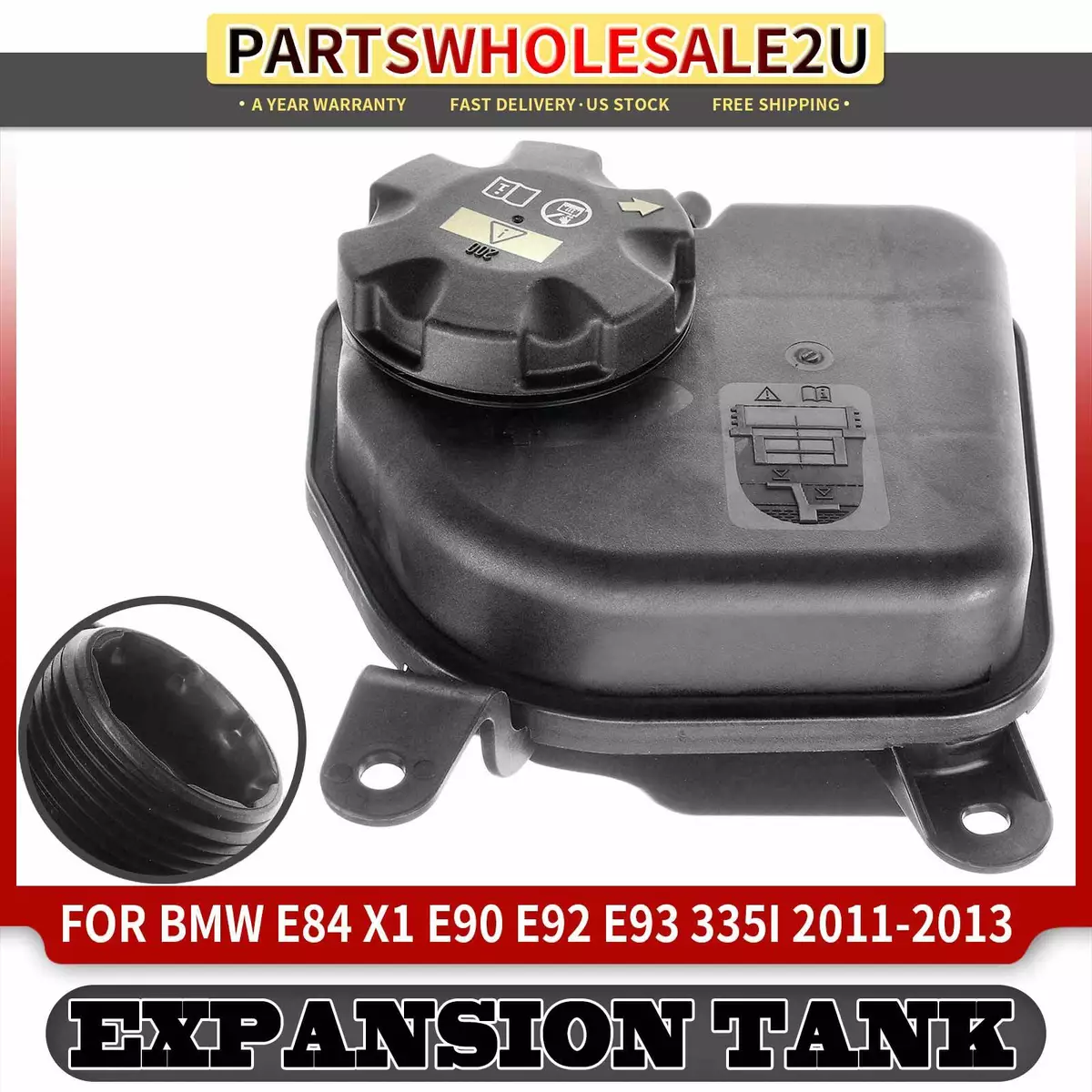 Bmw 335i coolant sales reservoir
