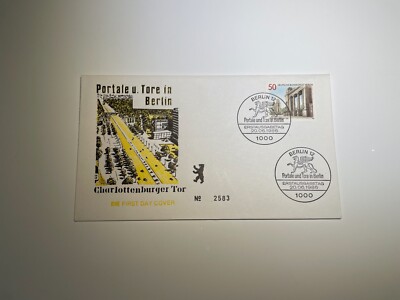  Briefumschlag - Portale u. Tore Berlin - Charlottenburger Tor - No. 2583