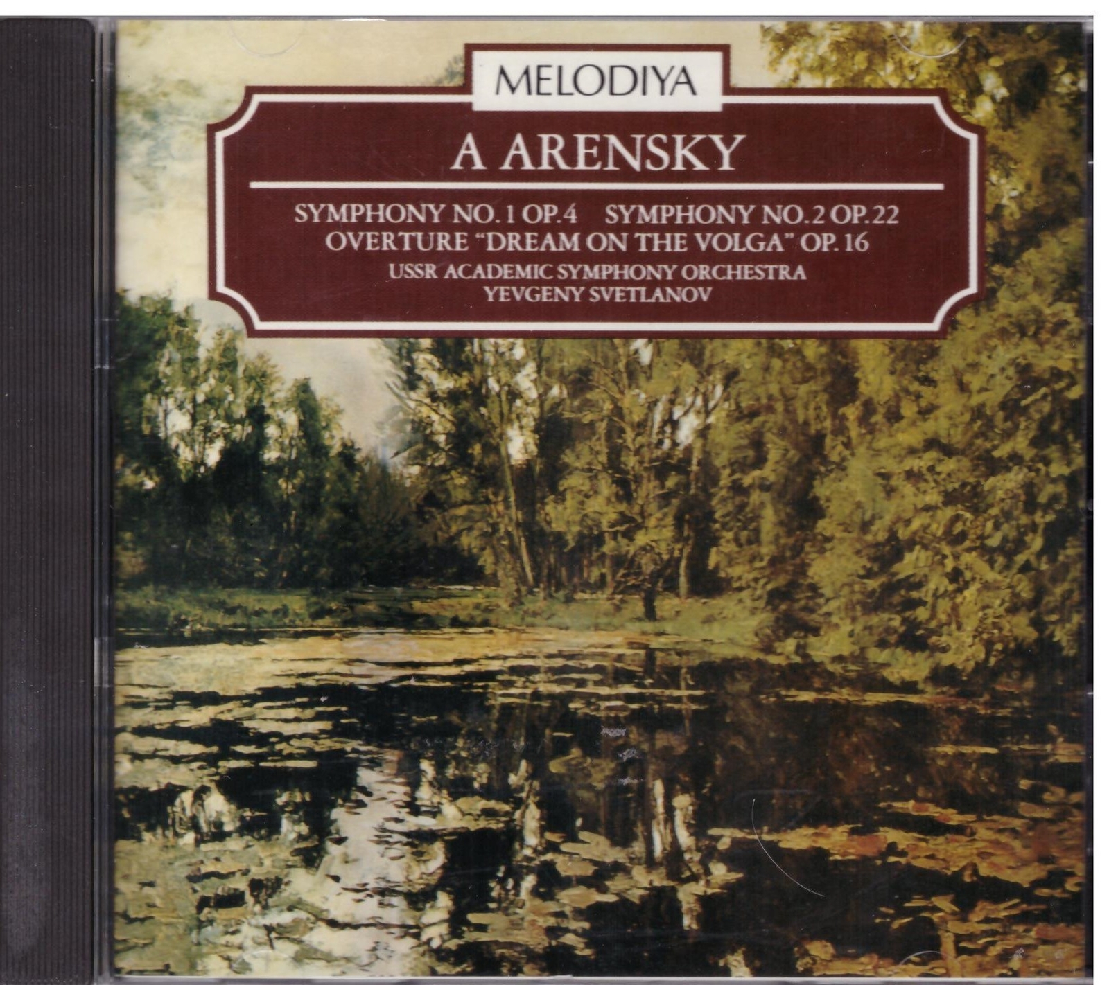 Arensky: Sinfonie N. 1 & 2, Overture / Yevgeny Svetlanov - CD
