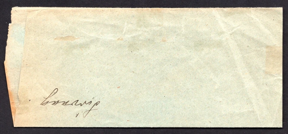 DINAMARCA 1919 SCOTT # 88A BISECT 40RG AZUL PERF 14 X 14 1/2 Foto 2 de 4