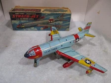 US AIR FORCE STRATO JET- ORIGINAL BOX- Battery Op W/BLINKING LITES-WORKS--