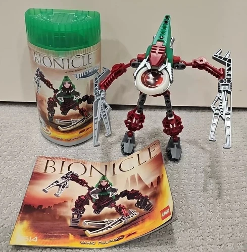 LEGO Bionicle Vahki Nuurakh Action Figure w Case & Instructions (2004) 8614