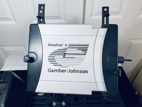 GAMBER-JOHNSON NOTEPAD V CRADLE STATION FOR AUTO LAPTOP USE W/KEY AND MORE - Picture 2 of 17