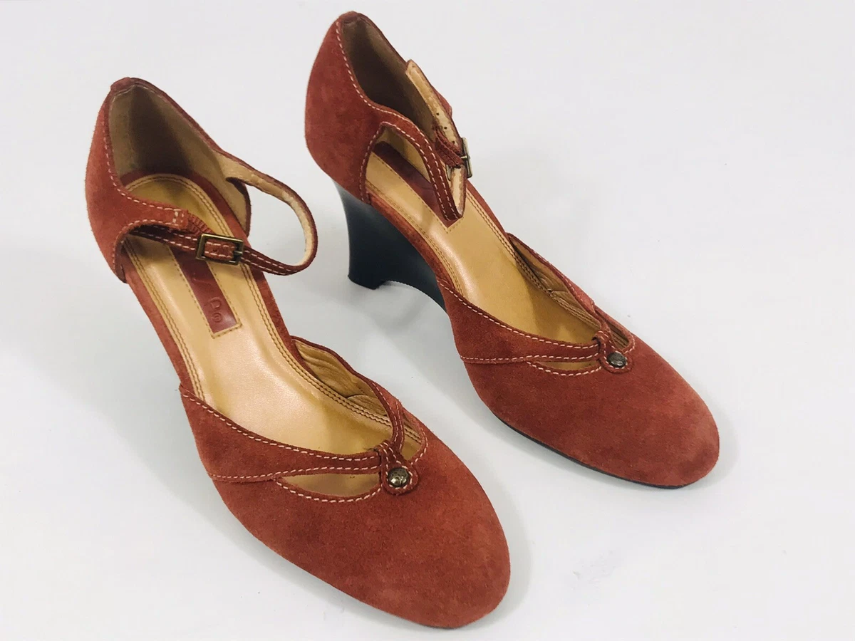 Burnt orange hotsell heels