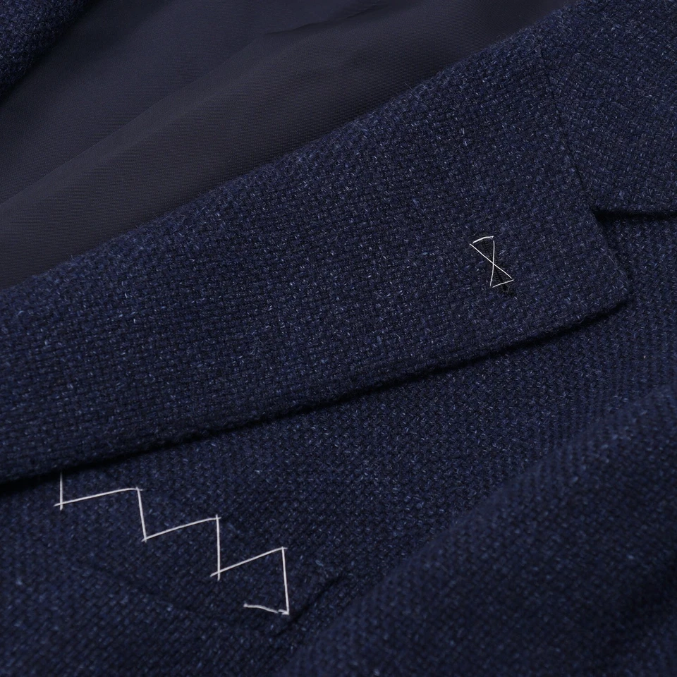 Luigi Borrelli Slim-Fit мягкий сплетенный шерсти шелка кашемира спортивное пальто 44R (Eu 54) - Изображение 4 из 4