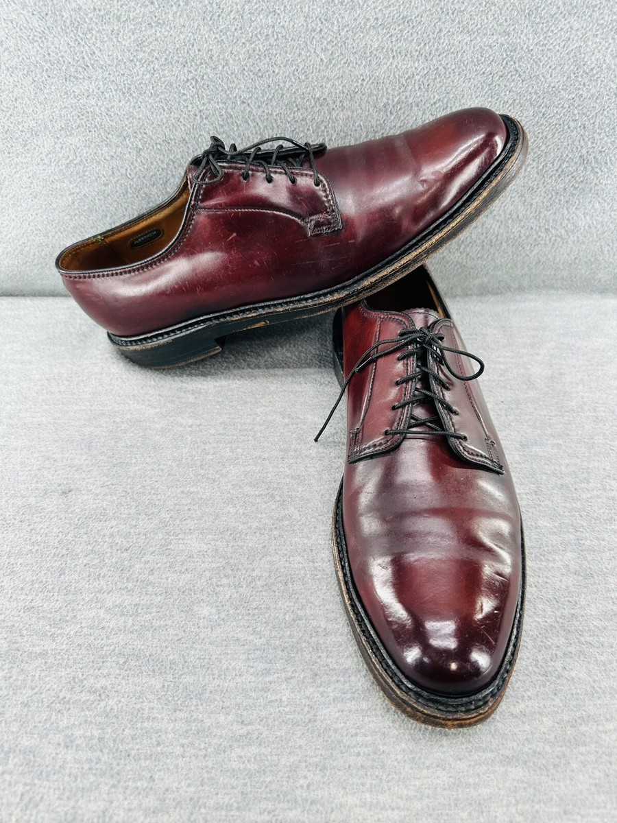 VINTAGE FLORSHEIN IMPERIAL 93606 - Size 10.5 B Shell Cordovan