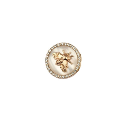 18MM-25MM Three-dimensional Little Bee Buttons Cardigan Sweater - Picture 15 of 17