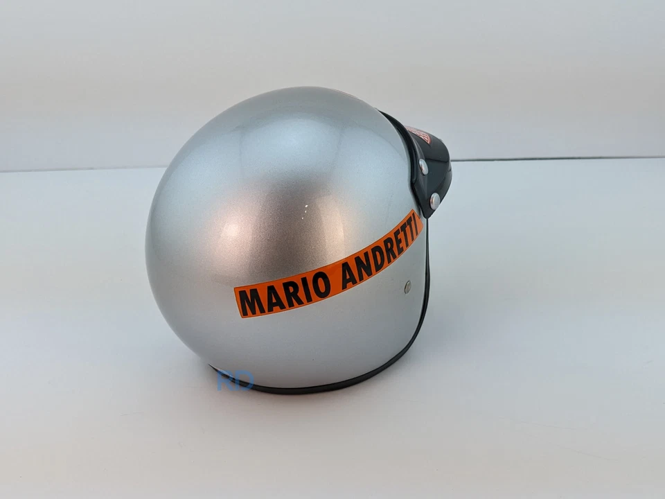 1969 Mario Andretti Mini Helmet - 1:2 Scale Bell Indy 500 Helmet - Model 4108357 - Image 4 of 4