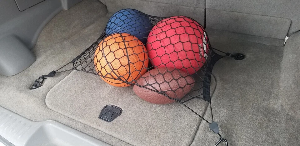 Сетчатая грузовая сетка в стиле заднего багажника пола для CHEVROLET TRABLAZER 2002-2009 - Изображение 3 из 4