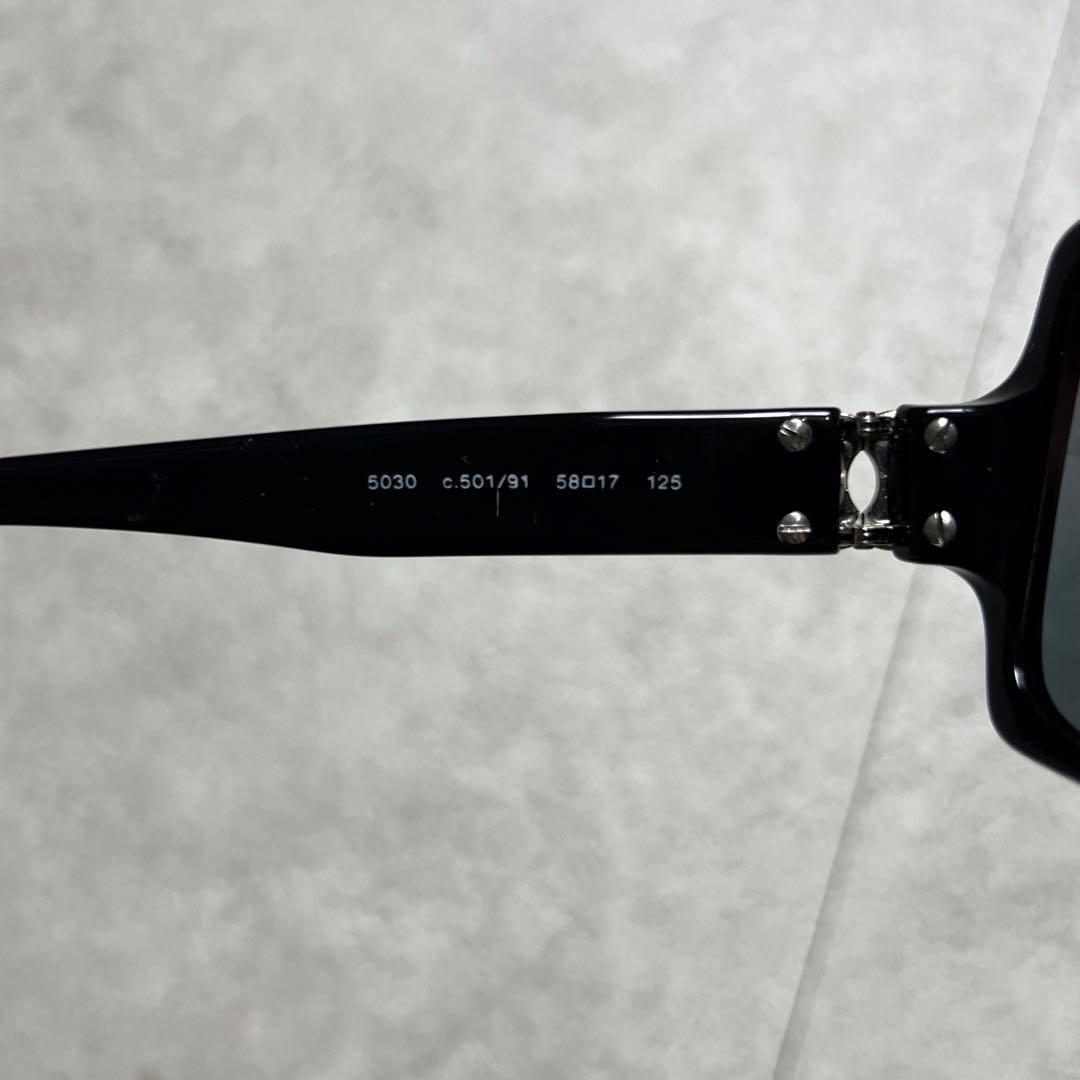 CHANEL サングラス 5030 ココマーク ロゴ ブラック シルバー 黒 【公式