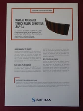 DOCUMENT SAFRAN SYSTEM AEROSTRUCTURES NACELLE AIRBUS A320neo AIRLINER LEAP-1A