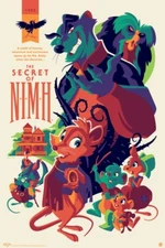 The Secret Of Nimh Variant by Tom Whalen Ltd x/100 Screen Print Mondo MINT Movie