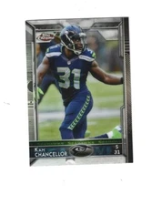 2015 Topps Chrome Refractors #37 Kam Chancellor  SEATTLE SEAHAWKS