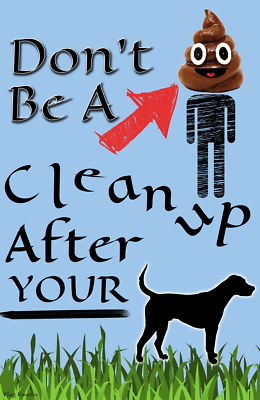 Don't Be A Poop Head Emoji Clean Up After Dog Garden Flag Emotes Double Sided 
