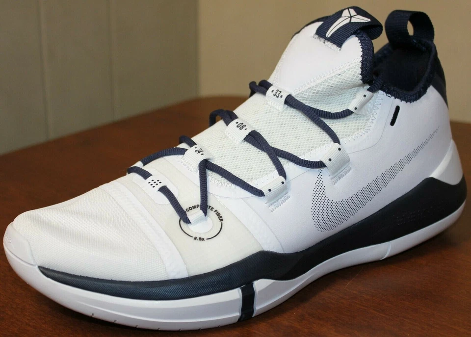 NIKE KOBE AD EXODUS LAKERS MAMBACITA WHTE NAVY  as 1 4 5 6 7 8 9 10 Sz 16.5 lot - Image 4 of 4