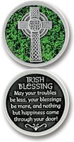 Irish Blessing - Pocket Token - Celtic Cross - 1.25 Metal Coin - Prayer Inspira on sale Irish Blessing - Pocket Token - Celtic Cross - 1.25 Metal Coin - Prayer Inspira on sale