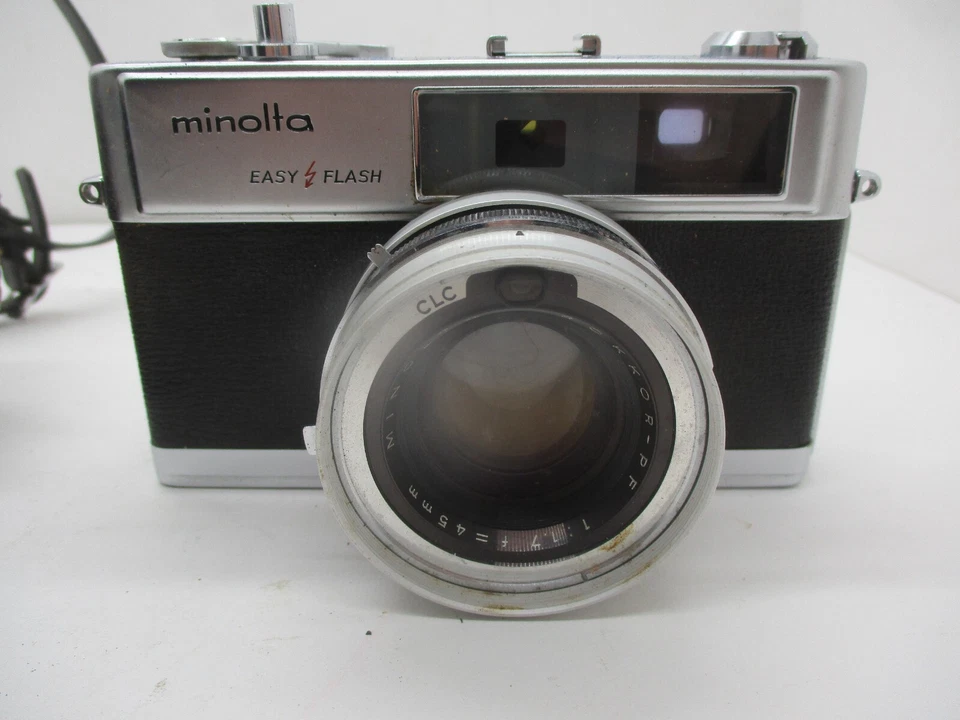 Minolta Hi-Matic 9 with Rokkor 1:7 45mm Lens  /w Vintage 70’s Hard Case UNTESTED - Image 2 of 4