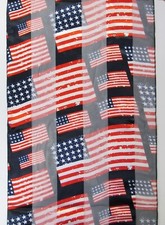 American Flag Scarf Patriotic Stars  Stripes Memorial Day 4th Of July Election