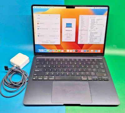2022 Apple MacBook Air 13.6'' M2 8C GPU 3.5GHz 8GB RAM 256GB SSD A2681 Grade B+
