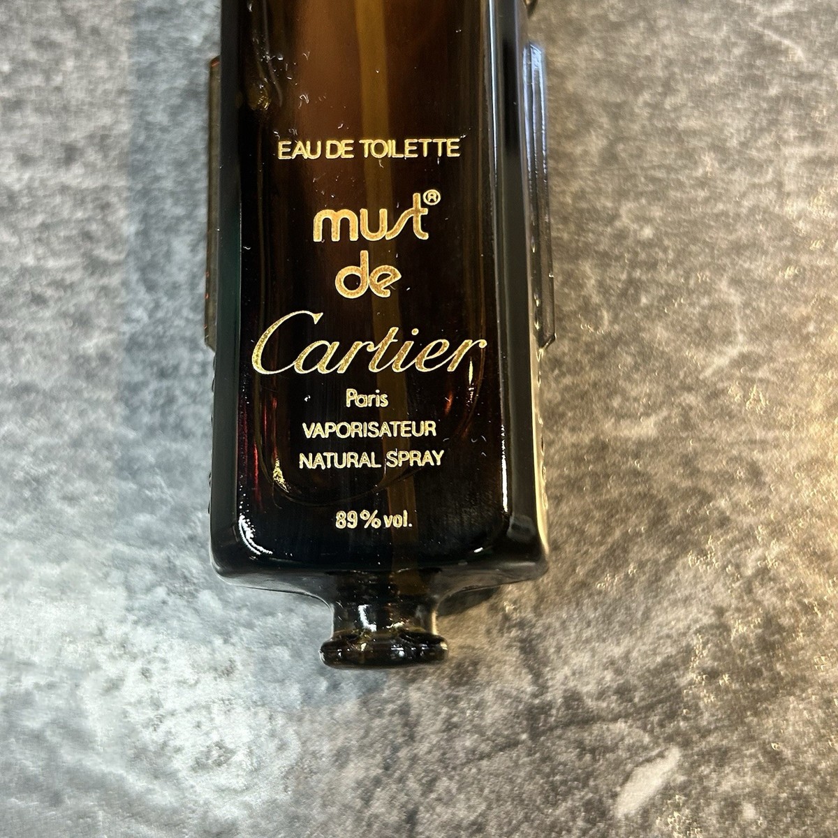 Vintage Must de Cartier 89% EDT Recharge Refill Perfume Spray