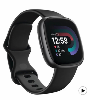 Fitbit Versa 3 Wristband Activity Tracker - Black (FB511BKBK) for 