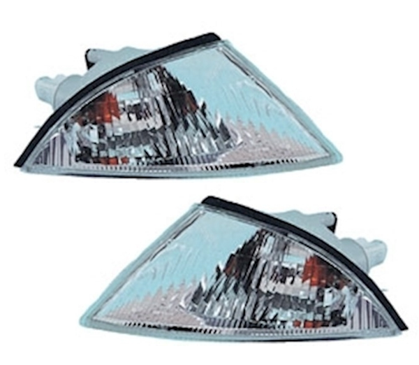 Frontblinker Set FüR Mitsubishi Carisma DA 1995-2000 Blinker Vorne Silber-image