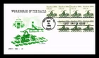 US COVER RAILROAD HANDCAR TRANSPORTATION SERIES FDC LANDS END CACHET