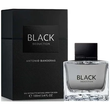 Black Seduction by Antonio Banderas Cologne for Men EDT 3.3 / 3.4 oz New In Box