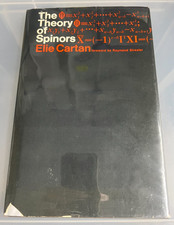 THE THEORY OF SPINORS - ELIE CARTAN - HARDBAC...