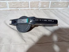 Dymo Office Mate 1 Label Maker 1530 for 1/4" & 3/8" Tape Embossing Black