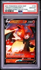 2021 POKEMON SWSH BLACK STAR PROMO #133 LANCE'S CHARIZARD V PSA 10