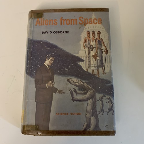 Aliens From Space David Osborne Hardcover First Edition Library Copy - Picture 4 of 10