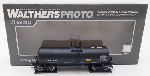 Coche cisterna Walthers 920-100004 HO GATX Proto 40 ft 14 k #7966 LN/caja | Condition: Used