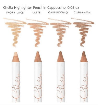 Chella Hello Beautiful Highlighter Pencil In Shade Latte New Full Size