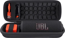 JBL Flip 7/Flip 6 Waterproof Portable Bluetooth Speaker Protective Case, Case On