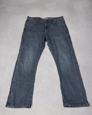Wrangler 10WRT Relaxed Fit Jeans W34 L32 Blue Denim Men's